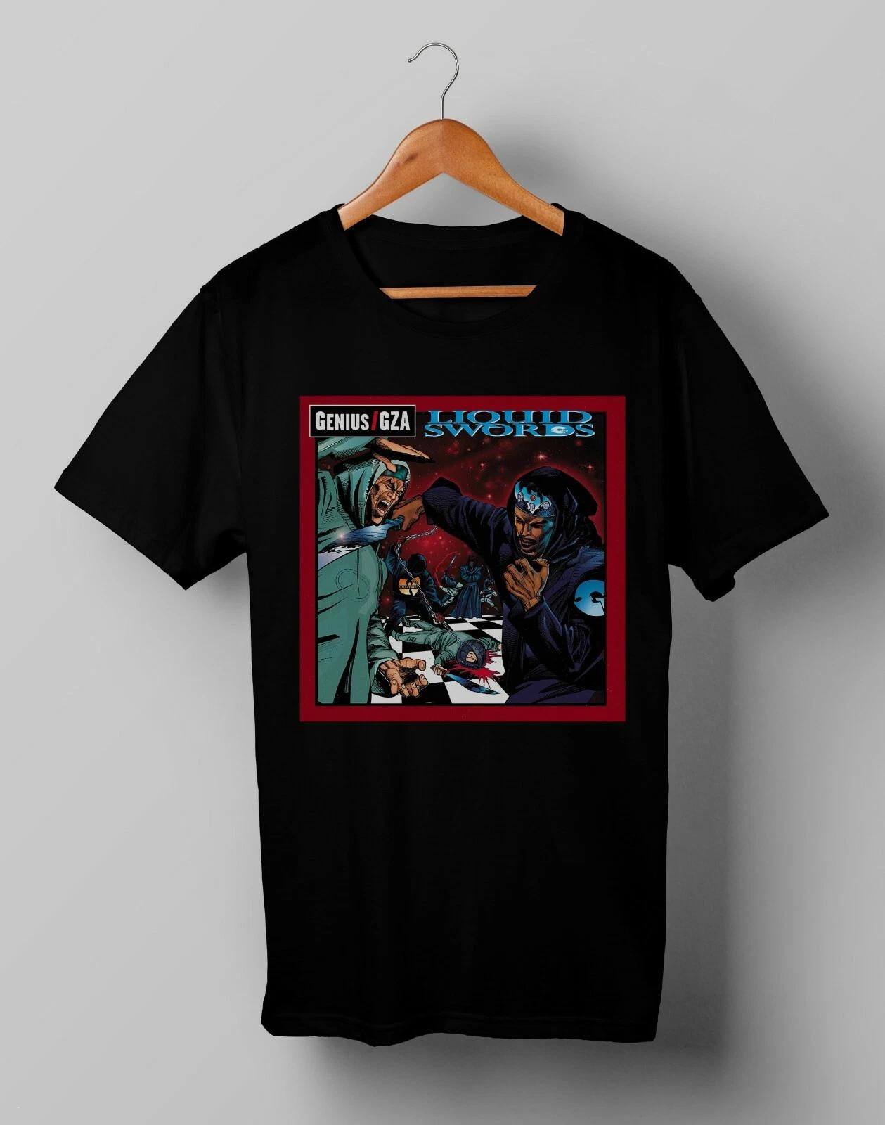 Vintage Genius GZA Liquid Swords Hip Hop T-Shirt Size S-5XL XL
