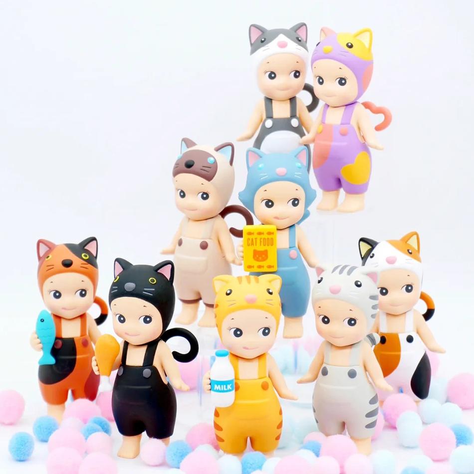 S Angel Little Angel Doll Cat Life Series Blind Box Doll Keychain Pendant Handmade Pendant Gifts