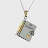 Titanium Steel Love Letter Pendant Necklace for Couples - Clavicle Chain for Girls.