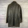 COLOURS by ALEXANDER JULIAN Lambskin Leather Coat Outer Jacket Men's LL Brown Thinsulate Lined