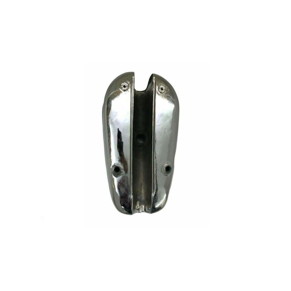 BSA A65 2 Gallon Chrome Steel Gas Fuel Tank +  Cap +Side Badges |Fits For