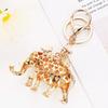 Southeast Asian Elephant Keychain: Colorful Thai Elephant Pendant Bag Charm - Lucky Travel Gift