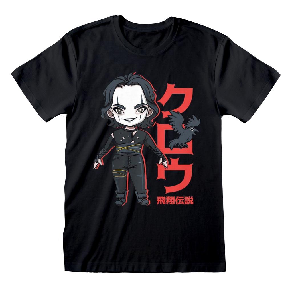 The Crow 'Anime' (Black) T-Shirt