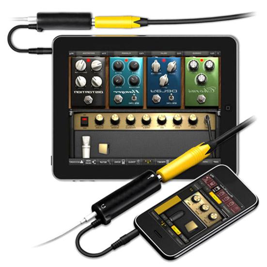 Professional Guitar Interface I-Rig Converter Replacement Guitar Audio Interface Guitar Electric Guitar Effects Adapter for iPhone for iPad