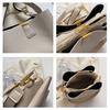 Fashionable Chic Bucket Handbag for Women Vintage Versatile Shoulder Crossbody Bag