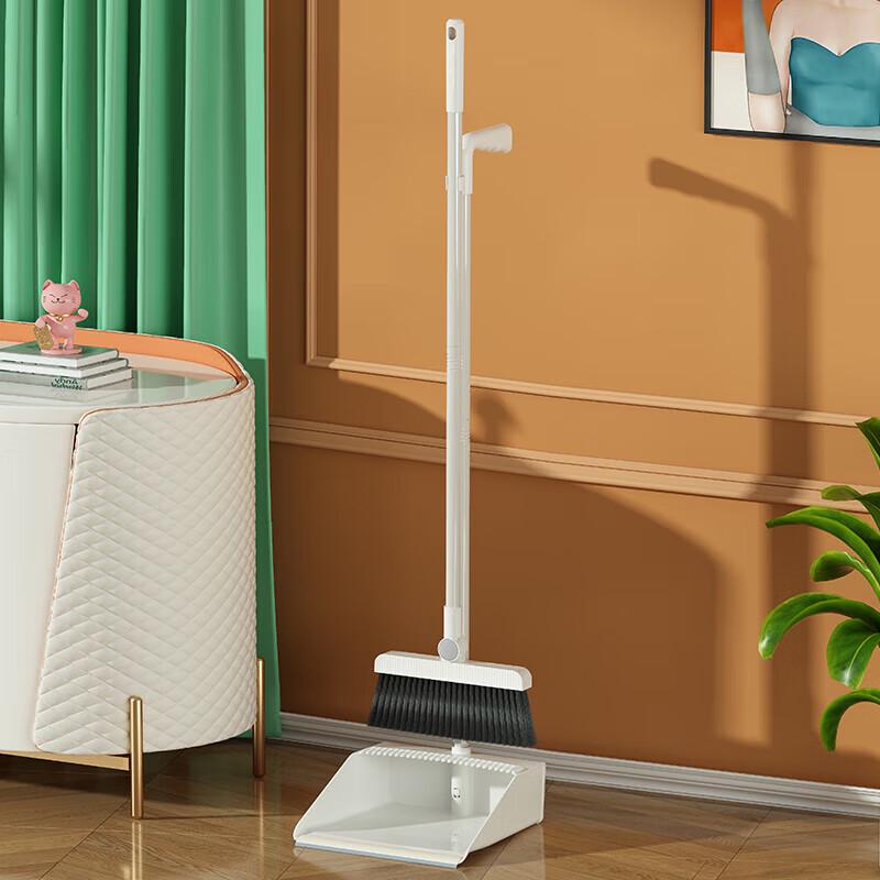 Tailele Upright Broom & Dustpan Set with Comb Teeth