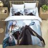 Genshin Impact Animation Cartoon soft and comfortable bedding set luxury quilt cover Customizable comforter bedding sets