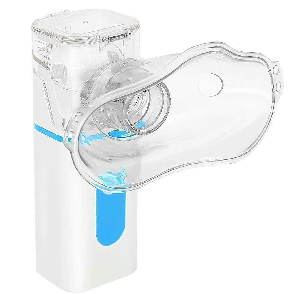 Ultrasonic Portable Children Medicine Liquid Inhaler Atomizer Household Adult NebulizerBlue