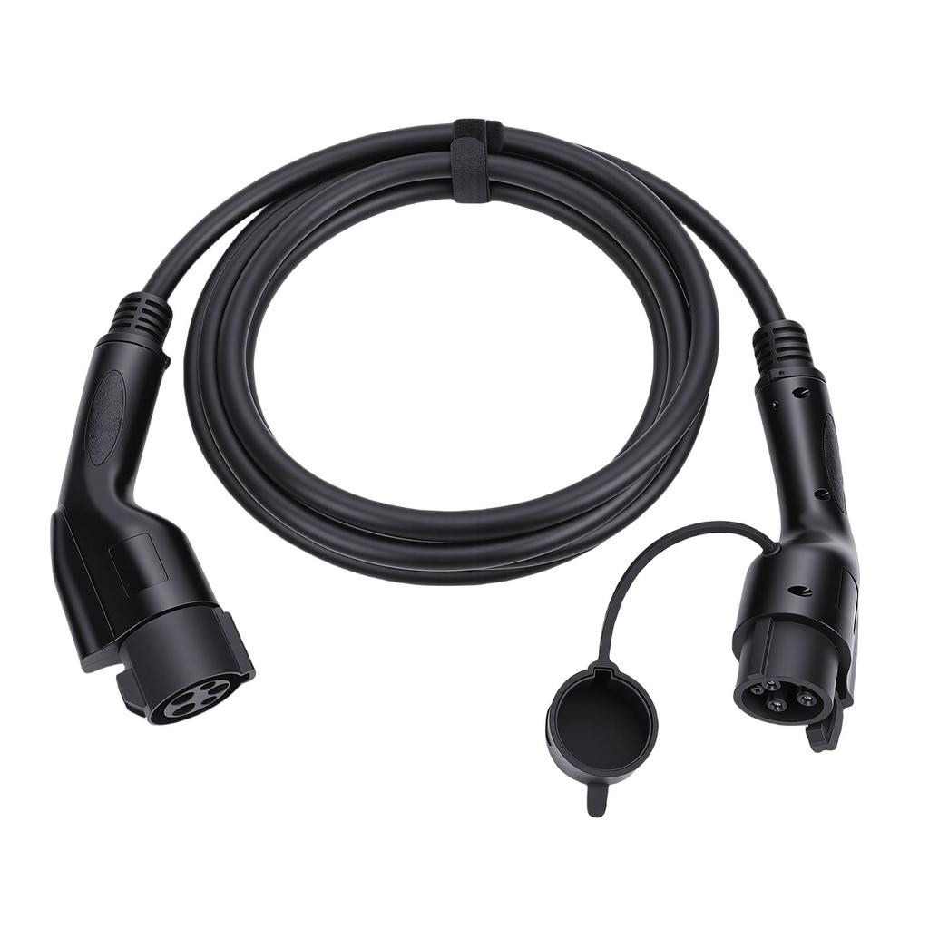 J1772 Charging Extension Cable 16ft 32A Electric Vehicle Charging Extension Cable Replacement for