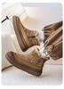 2025 Men's Plus Velvet Thick Cold Protection Slip-on Outdoor Snow Boots
