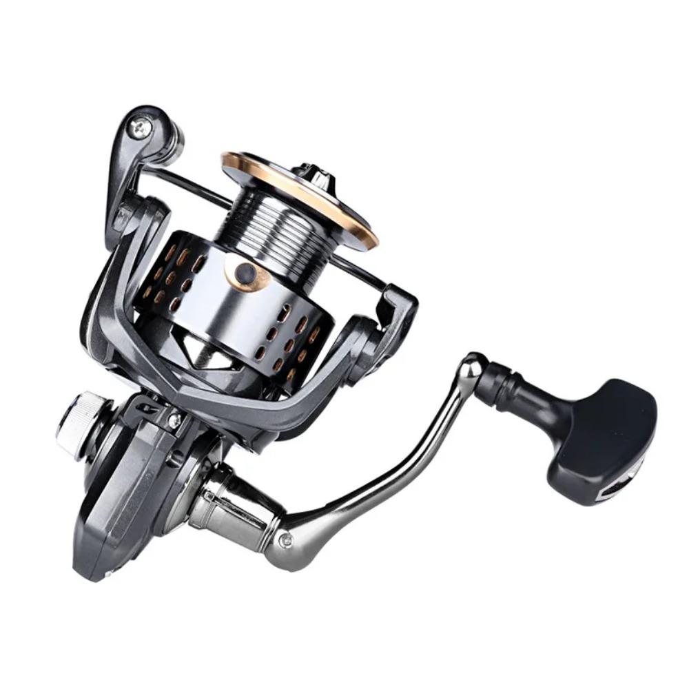 Fishing Reel 2000-7000 Series 3+1 BB Metal Spinning Wheel Max Drag 15kg Outdoor Lure Throwing