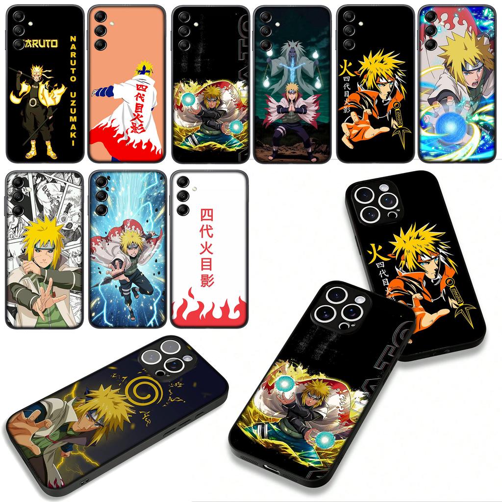 for Samsung Galaxy A25 A37 A57 A12 A14 A41 A50 A51 A70 A71 A72 A21S A04 M15 Note 20 9 8 10 Case Cartoon Narutos Namikaze Minato
