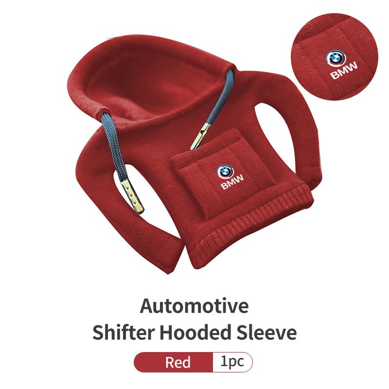 2025 Hot Fashion Hoodie Car Shift Knob Cover Manual Handle Gear Lever For BMW G01 G02 F15 F16 G05 G06 G07 F07 G30 F40 F44 F34 F3