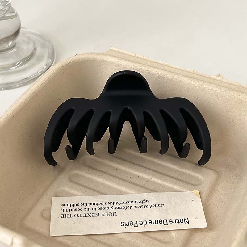 

Корейские черные большие заколки-крабы для волос для женщин, девушек, элегантные акриловые заколки, заколки-крабы для волос, головные уборы, аксессуары для волос