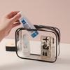 Transparent Zipper PVC Makeup Bag Organizer Box Men Women Travel Clear Cosmetic Bag Waterproof Toiletry Wash Make Up Bags