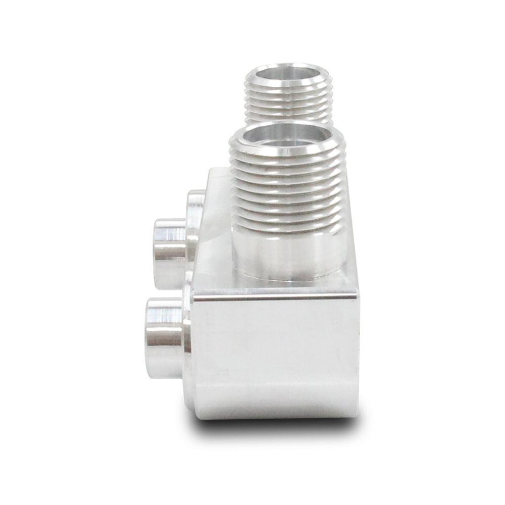 AC Compressor Adapter Fitting CNC Machined Billet Aluminum For LSX LS1