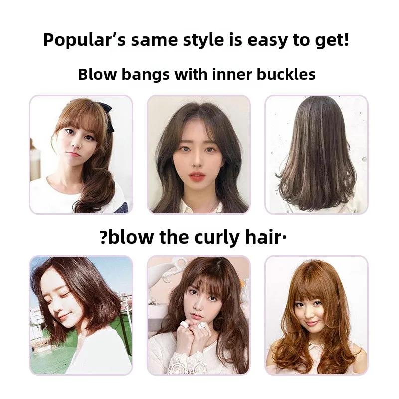 6pcs/set Rolling Hair Comb Removable Heat Conduction Rolling Brush Round Barrel Blowing Curling DIY Hairdressing Styling Tools