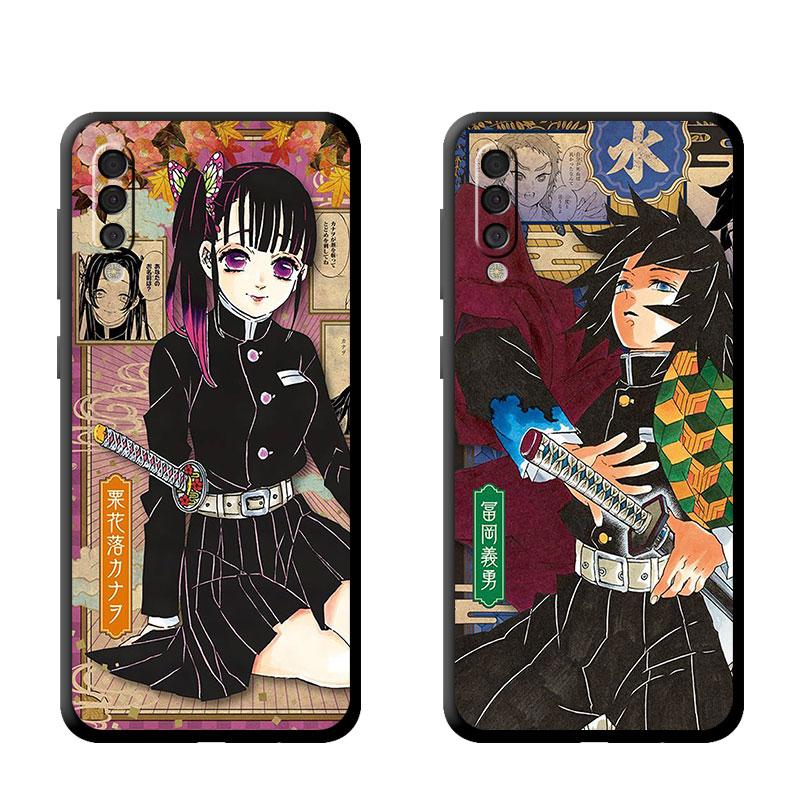 Case For Samsung Galaxy Note 20 Ultra 10 Plus 9 8 A50 A10 A40 A70 A20e M13 M52 M31 A52 A51 A13 Phone Cover Demon Slayer Art Capa