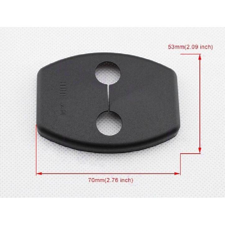 Truck Door Lock Protector Buckle Cover Caps Decoration For Toyota Accessories 4X