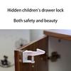 Pack of 6 Baby Safety Lock Home Living Room Bedroom Cupboard Cabinet Door Drawer Punch Free Infants Security Protector