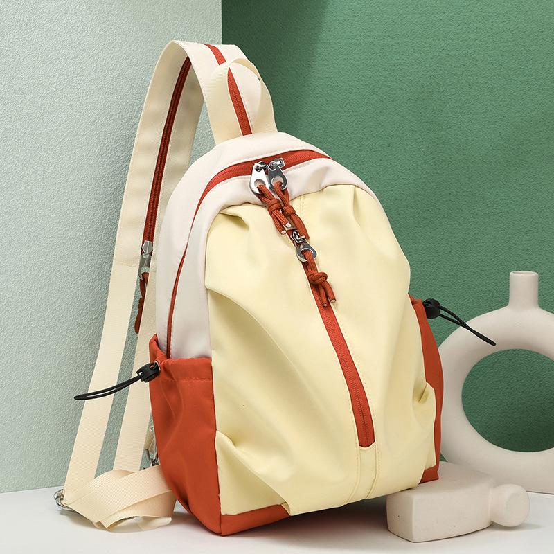 Backpack for Women, Cross-body Bag, Casual Sports Bag, Large Capacity Student Schoolbag, Water-resistant