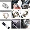 1SET Kit di Attrezzi per Riparazione Bicicletta Riparazione Rimozione Tampone Dentale Asse Centrale Pedivella Rimozione Corona Dentata Mountain Bike Manutenzione Bicicletta