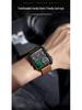 Binbang Fashion Men's Domineering Quartz Watch with Large Square Dial and Triple Display
