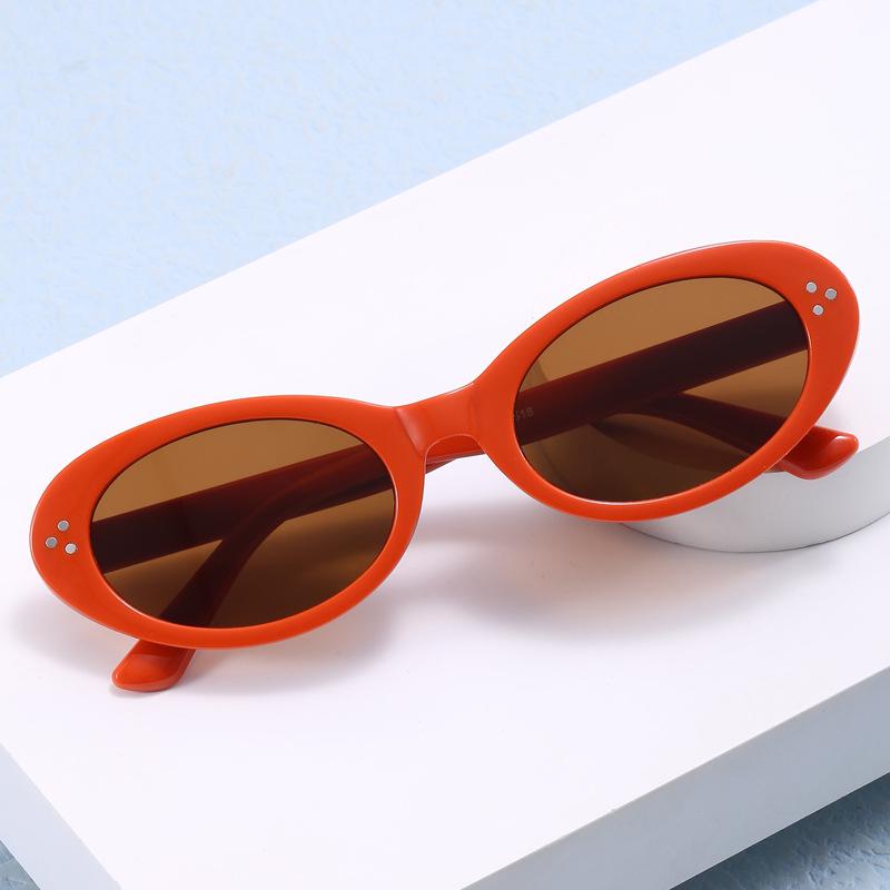 New Vintage Round Sunglasses Women Men Brand Circular Sun Glasses Female Oval Eyewear  for Male Female Eyeglasses