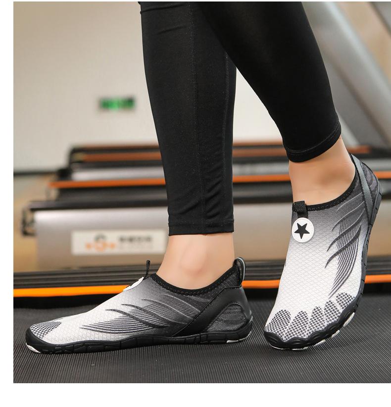 New beach shoes, stream shoes, water shoes, anti slip, anti cut, breathable, soft soled, quick drying swimming shoes