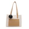 Spacious Pu Tote Bag For Women Stylish Casual Shoulder Bag Ideal For Daily Use