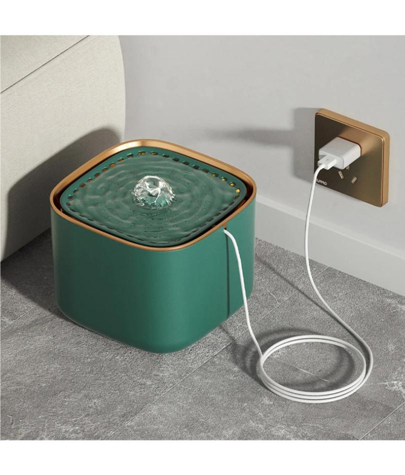 3L Automatic Pet Water Fountain with 3pcs Filter Chips Silent Drinking Dispenser for Cats & Dogs Replacement Filters for Sale