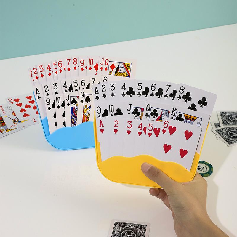 Poker card holder, lazy card playing artifact, card clamp, card holder, playing card holders, 1 pcs