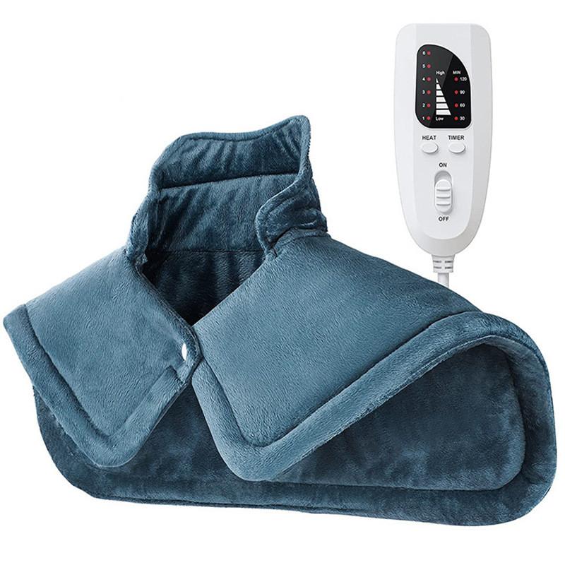

Winter Heating Plush Household Portable Electric Shawl Multifunctional Shoulder And Neck Heating Pad Electric Blanket