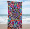 1Pc Mandala Floral Pattern Beach Towel Suitable For Beach Vacation And Swimming Washable The Ideal Gift For Women And Men Towel