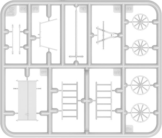 Miniart Scale Refugee Teacher Family Plastic Model Kit MA38086 1/35 (2 Figures)