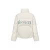 Skechers Warm Waterproof Anti-Static Short Down Jacket Women Outerwear Cotton-White L425W019-0074