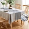 Cross-Border Hot-Selling Fresh Cotton Linen Tablecloth: Wash-Free, Waterproof, and Oil-Proof - Perfect for Household and Coffee Tables