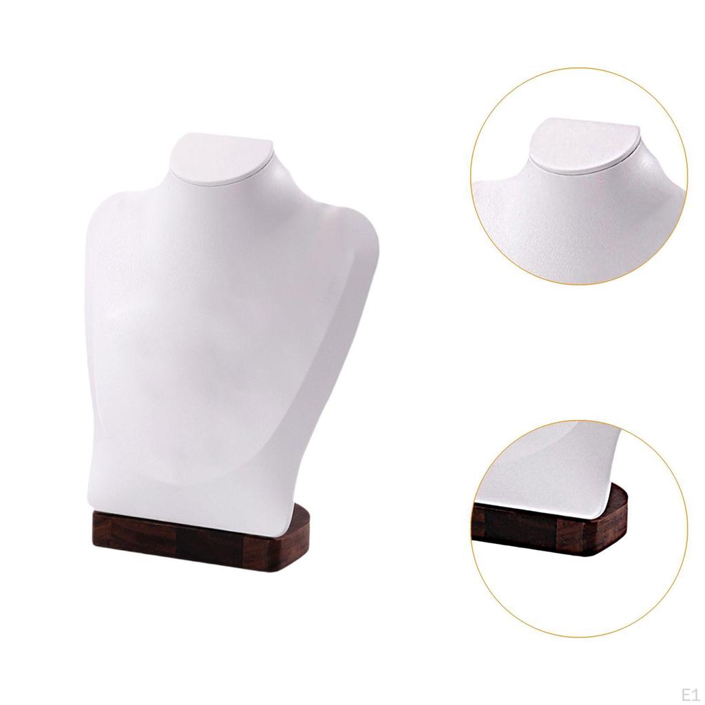 Naszyjnik Wyświetlacz Łańcuszek Biust Stojak Uchwyt Biżuteria Dekoracyjny Manekin Wisiorek Organizer