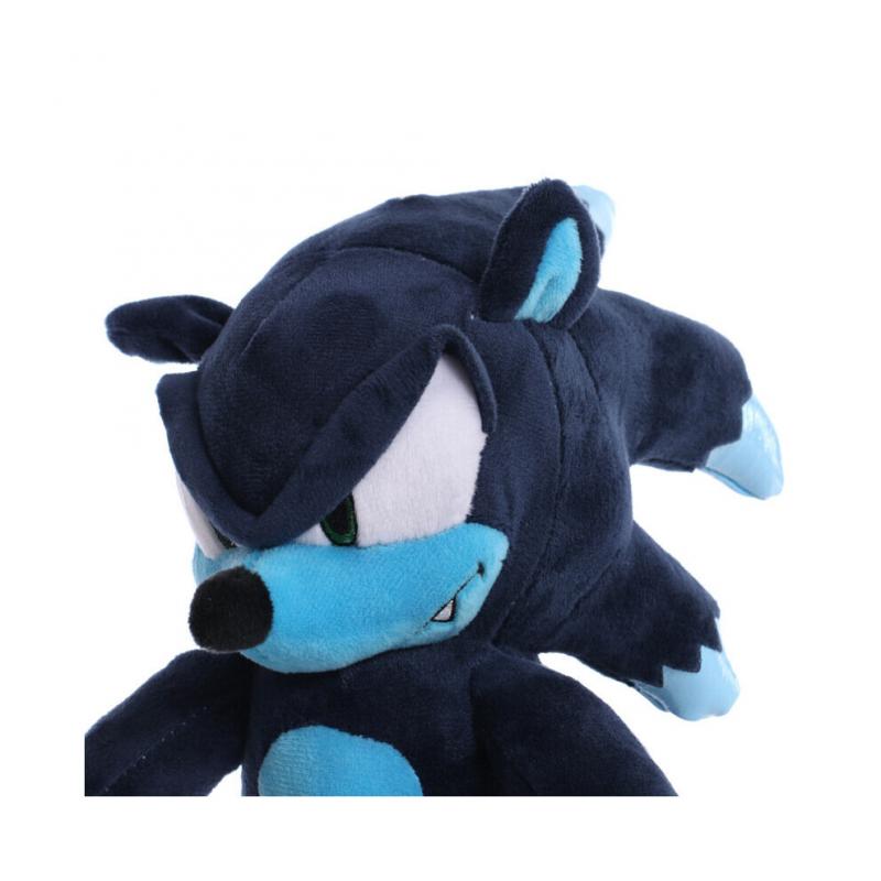 Sonic The Hedgehog Plush Dark Sonic Soft Toy Doll Kids Gift 30cm