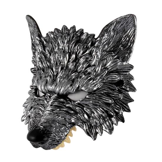 Wolf Head Mask 3D Mask High Elastic Lightweight Comfortable Werewolf Outdoor Photo Costume