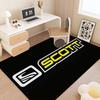 S-Scott Bike Logo Bathroom Mat Non-Slip Laundry Room Mat Laundry Decor Balcony Child Living Room Toilet Rug