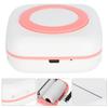 Printer 200DPI Portable 8.8x8.5x3.7cm TypeC Thermal Printing Device with 800mAh Battery(Pink )