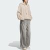 adidas Originals FW25 Sports Loose Fit Long Sleeve Knit Hoodie Women Tops KS5968