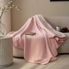 Cozy Knit Velvet Blanket & Shawl - Thick, Warm Cover for Sofa or Office