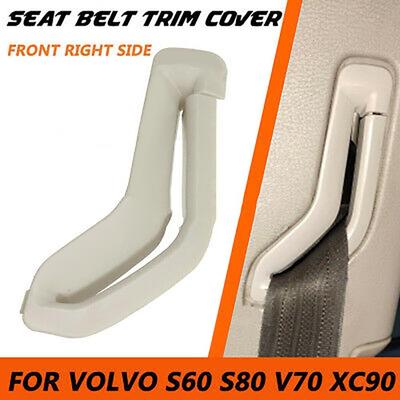 Front Right Selector Gate Seat Belt Trim Cover 39885877 39885875 For Volvo S60 S80 XC90