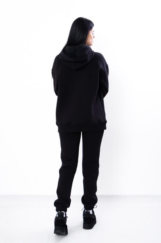 Damen Gemütliches Wintersport-Set – Oversized Hoodie & Jogginghose mit praktischen Taschen, warm & strapazierfähig, Winter, 3400-025-33 HC