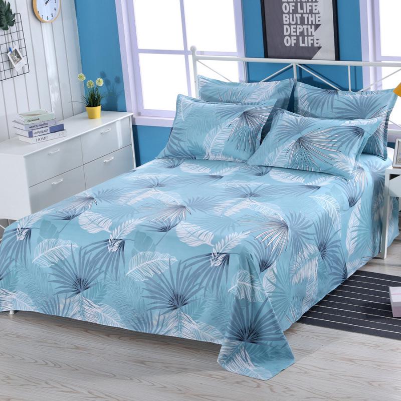 Skin-Friendly Brushed Thick Bed Sheet - Single Piece for Double/Single Bed, Kang Sheet, Dorm Use, All-Season, Various Sizes