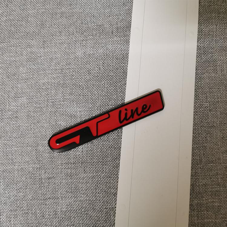 ART1   Car Metal Sticker Emblem Accessory For Kia GT-Line Sportage Ceed Rio Picanto Sorento Soul Cerato Venga Forte K9 Cadenza Optima