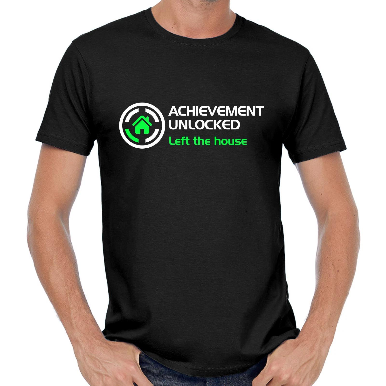 Men s and Women s T-shirts ACHIEVEMENT UNLOCKED S