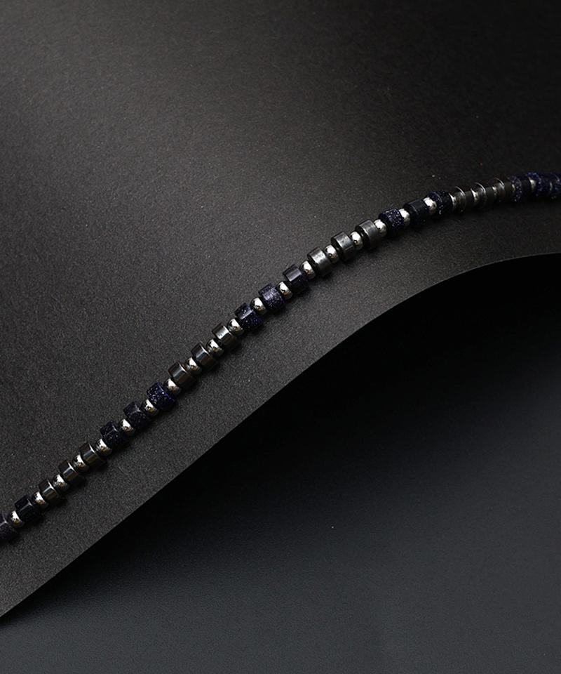 Blancier Stella Pulse Bm255B1166 Lapis Lazuli Gemstone Men'S Bracelet